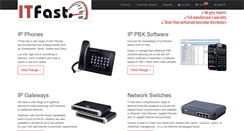 Desktop Screenshot of itfast.com.au